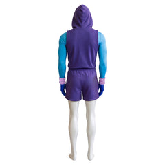 Skeletor lila Kostüm Set Masters of the Universe Skeletor Cosplay Outfit