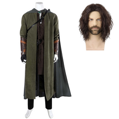 Aragorn grün Kostüm The Lord of the Rings Aragorn Cosplay Outfits