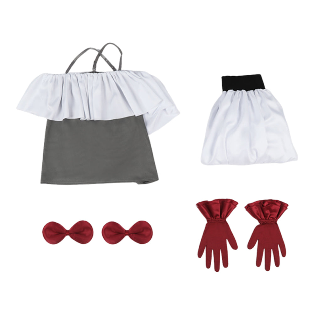 OSHI NO KO Kana Arima Cosplay weiß Kostüm Halloween Karneval Outfits