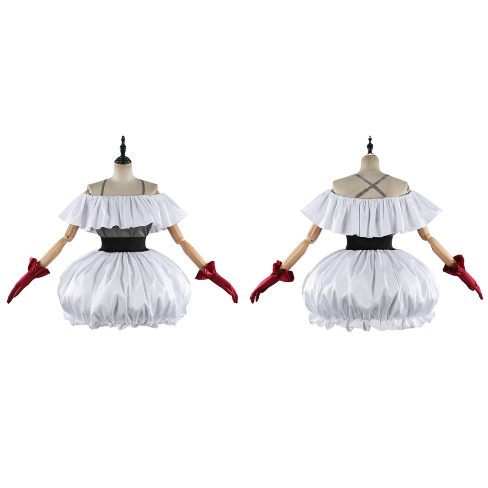 OSHI NO KO Kana Arima Cosplay weiß Kostüm Halloween Karneval Outfits