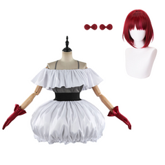 OSHI NO KO Kana Arima Cosplay weiß Kostüm Halloween Karneval Outfits