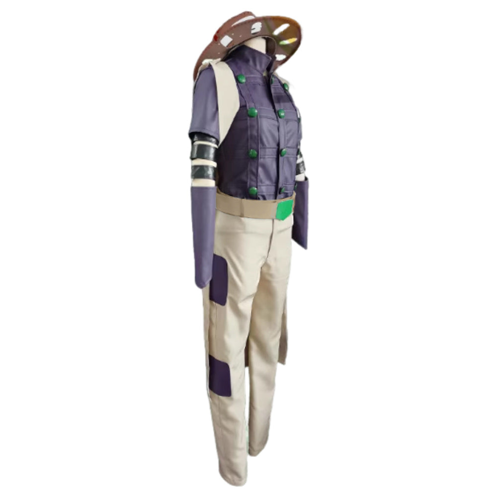 JoJo‘s Bizarre Adventure Gyro Zeppeli Kostüm Cosplay Outfits