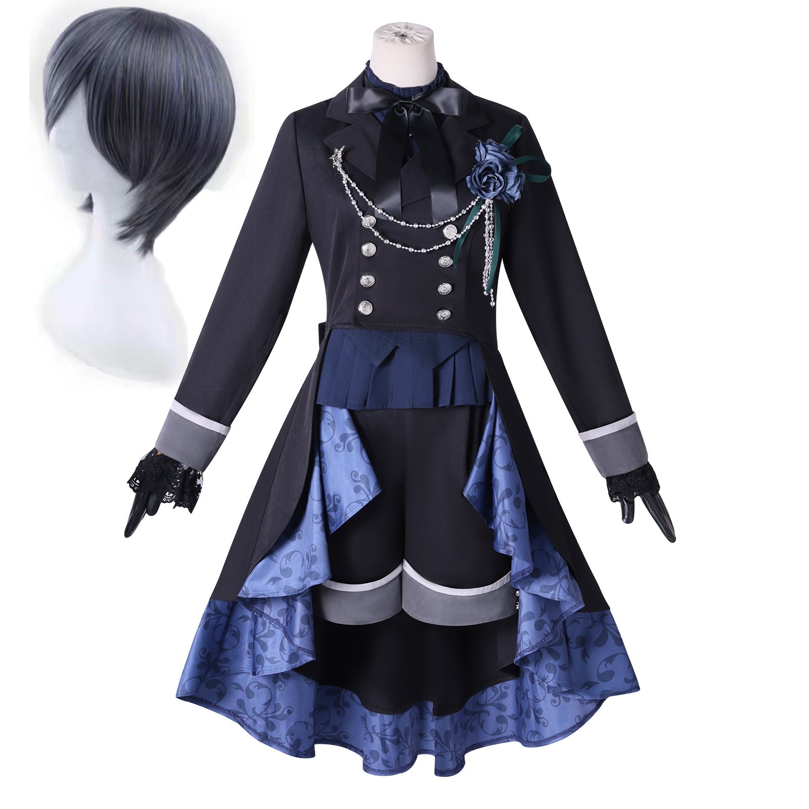 Ciel Phantomhive Kostüm Set Black Butler Ciel Cosplay Outfit