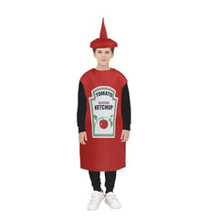 Kinder Gelbe Senfsoße Performance Kostüm Cosplay Kostüm Outfits Halloween Karneval Anzug