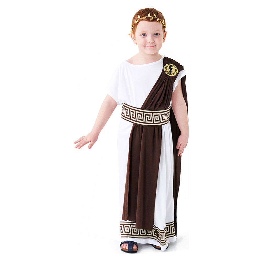 Kinder Antike griechische Mythologie Cosplay Kostüm Outfits Halloween Karneval Anzug