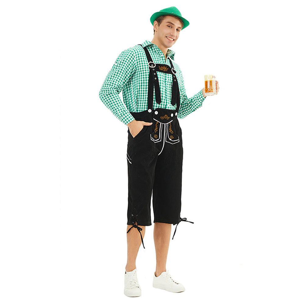 Herren Erwachsene Oktoberfest Kostüm Münchener Bierfest KleidungHalloween Fasching Party Anzug