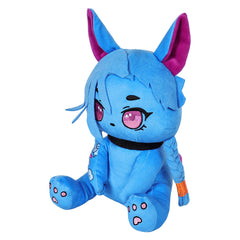 28cm League of Legends Arcane Jinx Plüschtier blau Kuscheltier als Geschenk