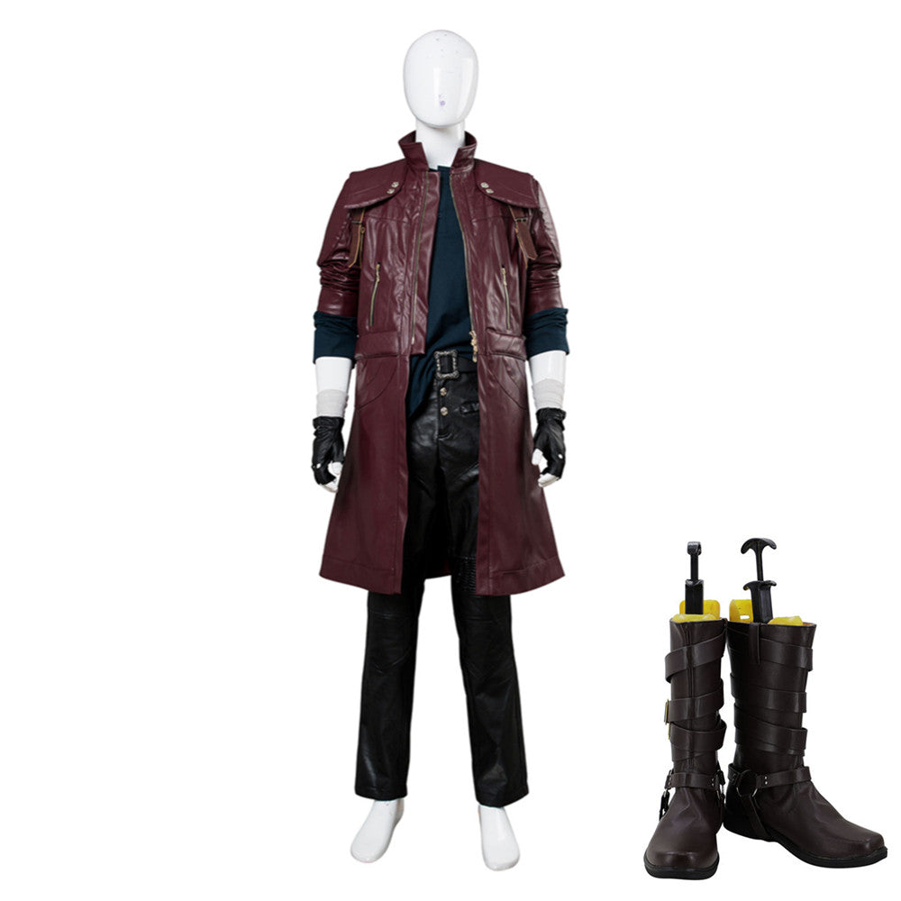 Devil May Cry V DMC5 Dante Aged Cosplay Kostüm Mantel