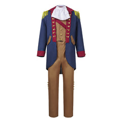 Männer Militär Offizier Kostüm Kolonial Uniform George Washington Outfits
