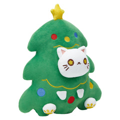 30cm Weihnachten Plüschtier Katze Weihnachtsbaum Puppe als Geschenk