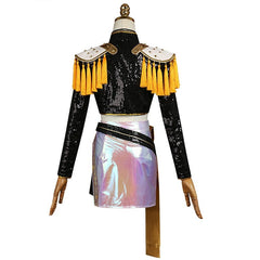 HUNTRIX Mira Golden Kostüm KPop Demon Hunters Mira Cosplay Outfits