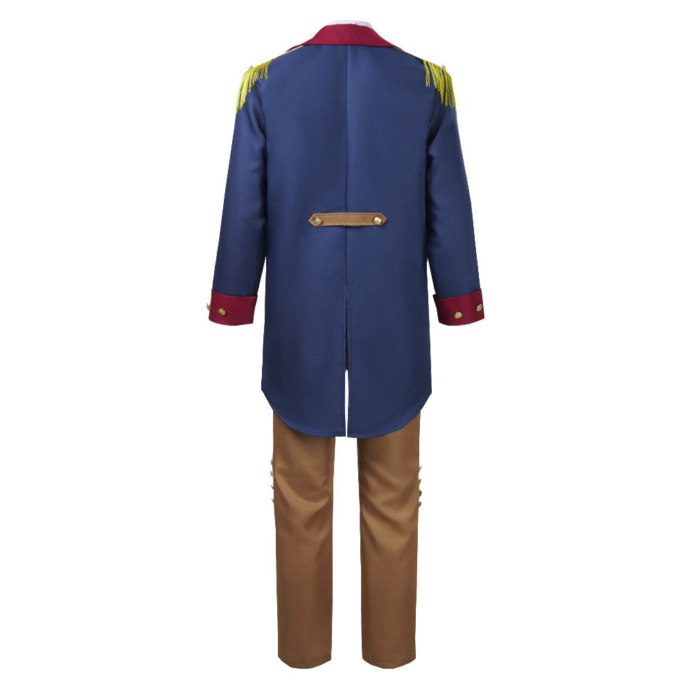 Männer Militär Offizier Kostüm Kolonial Uniform George Washington Outfits