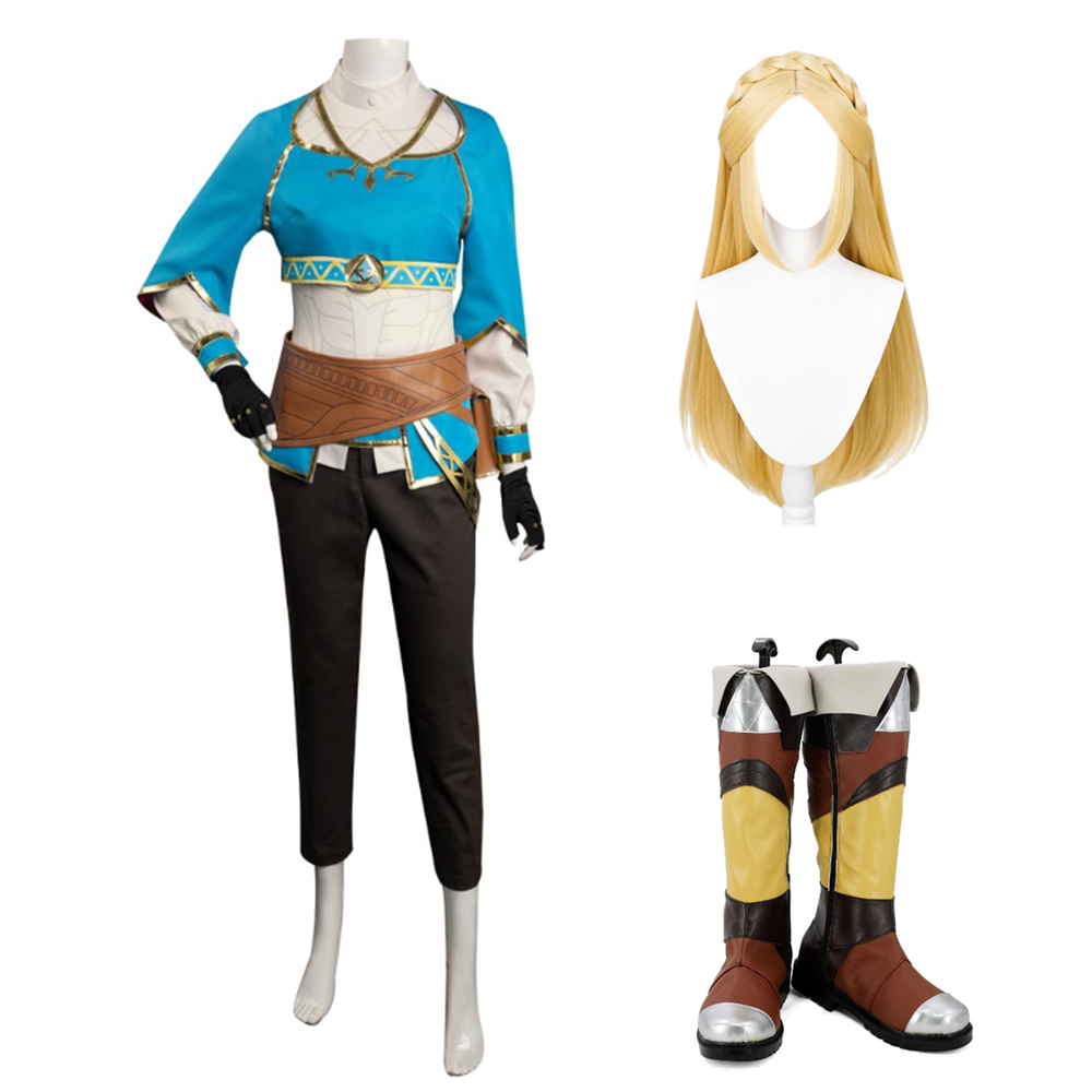 The Legend of Zelda Prinzessin Zelda Cosplay Kostüm Halloween Karneval Outfits