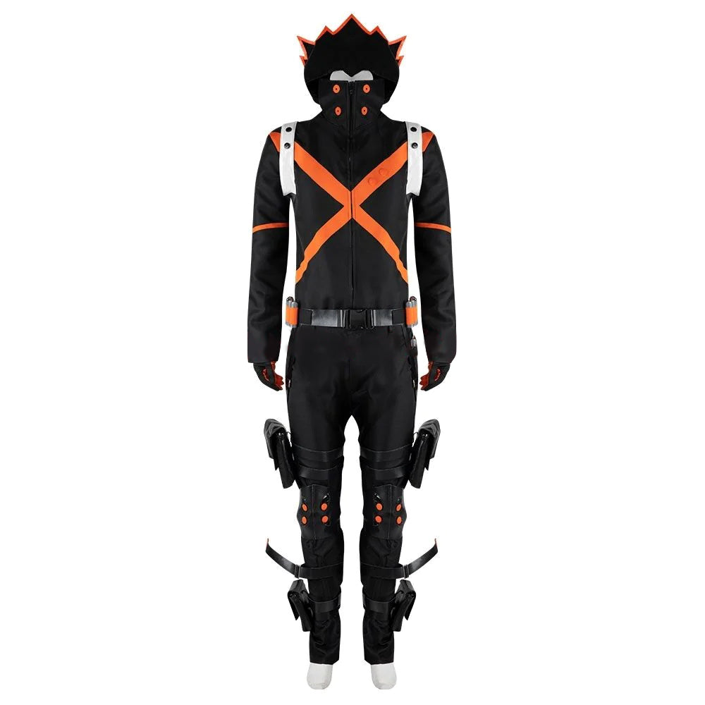 My Hero Academia Boku no Hero Akademia Katsuki Bakugou Kämpfeanzug Cosplay Kostüm