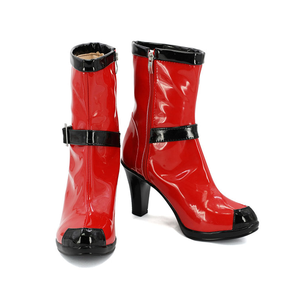 Deadpool Damen rot Schuhe Cosplay Schuhe