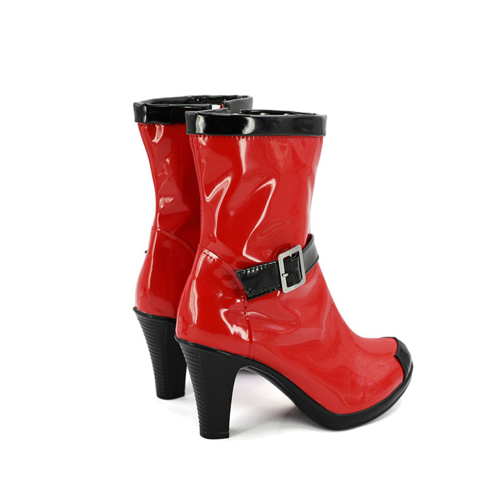 Deadpool Damen rot Schuhe Cosplay Schuhe