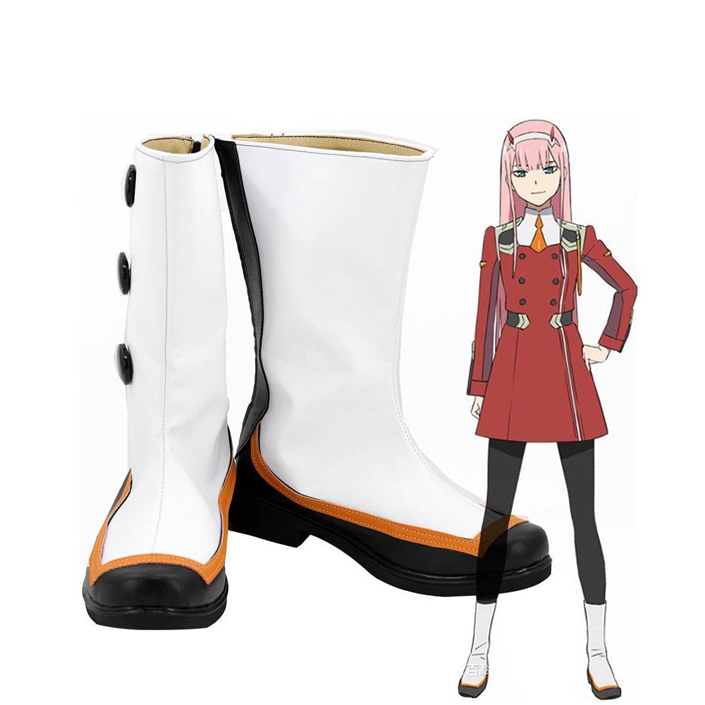 DitF Darling in the Franxx Code 002 Zero Two Schuhe Cosplay Schuhe Stiefel