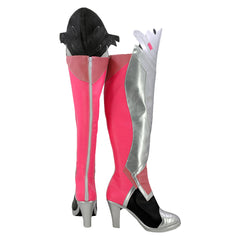Overwatch Mercy Angela Ziegler Mercy Rosa Schuhe Cosplay Schuhe Version B