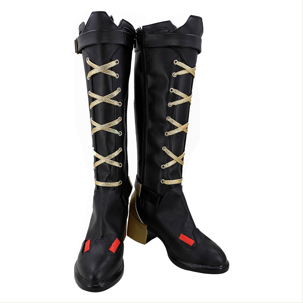 Overwatch Ashe Helden Cosplay Schuhe Stiefel
