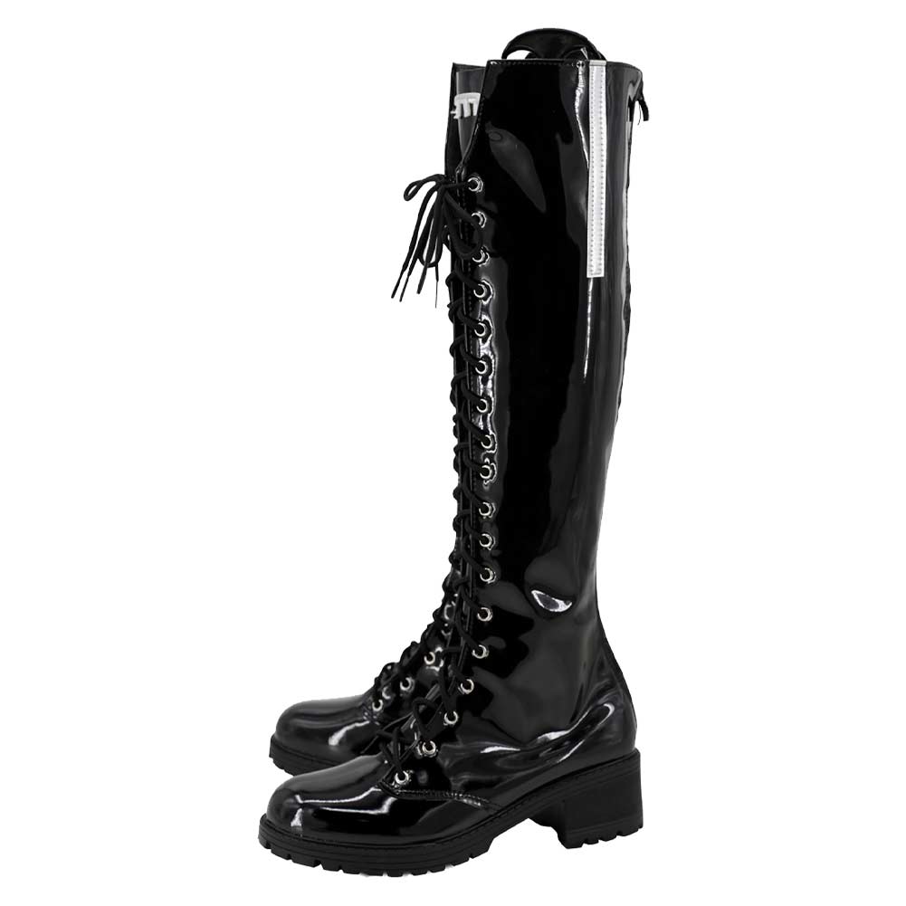 Nikke: Goddess Of Victory Torres Noir Robe Stiefel Cosplay Schuhe schwarz