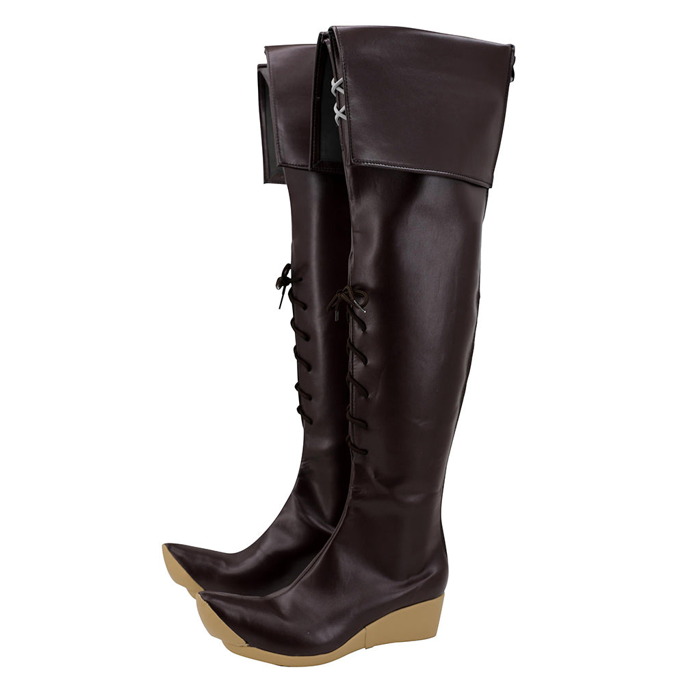 Final Fantasy Mide Hotgo Stiefel Cosplay Schuhe