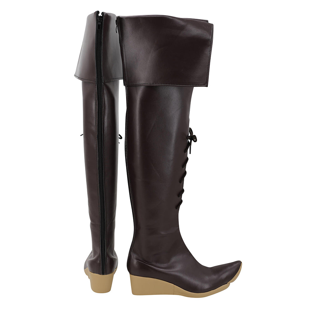 Final Fantasy Mide Hotgo Stiefel Cosplay Schuhe