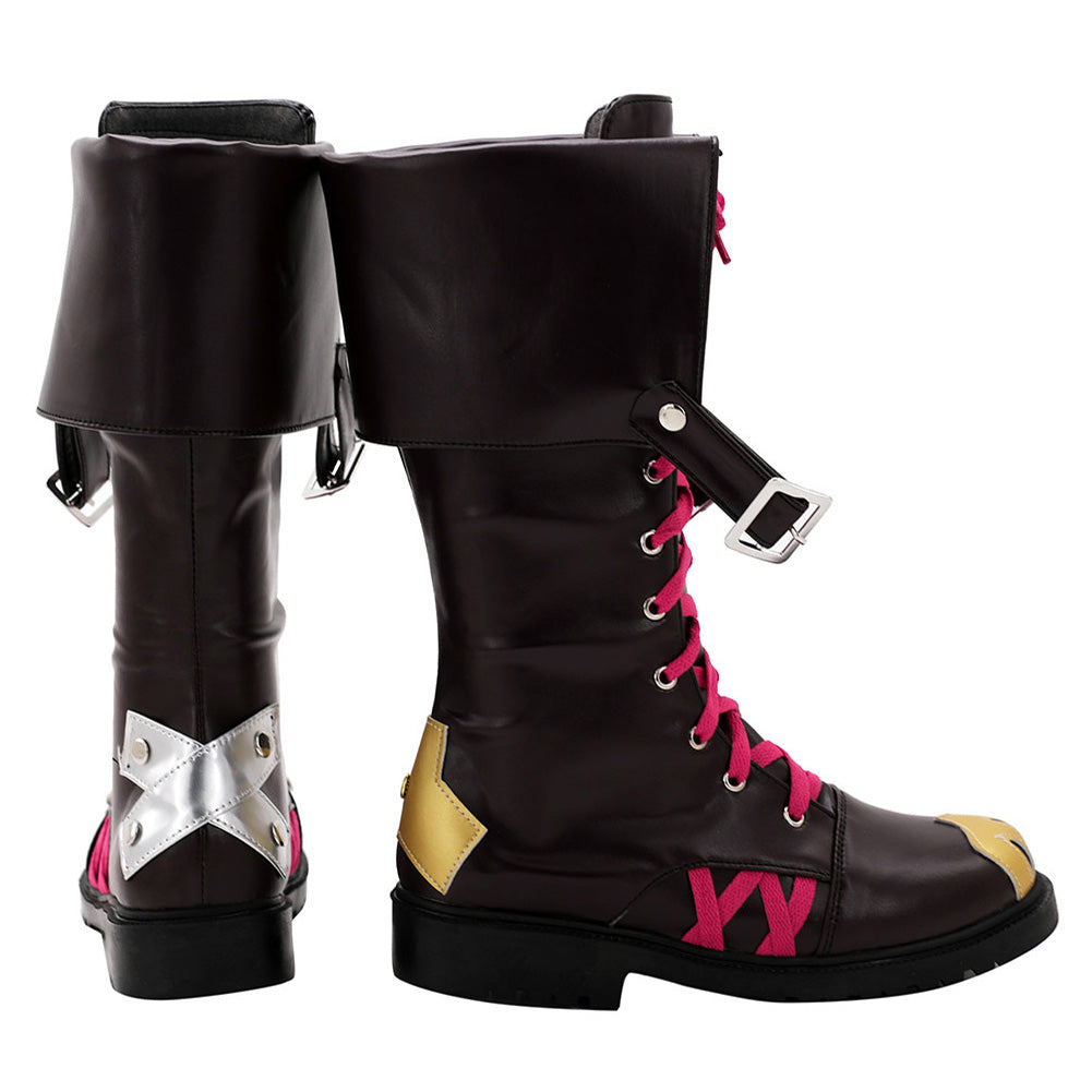 Arcane: League of Legends LoL Jinx Schuhe Cosplay Stiefel