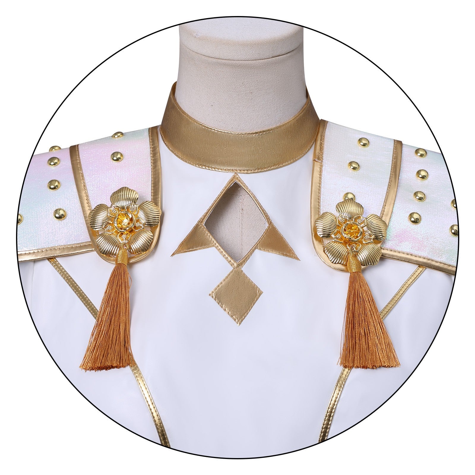 HUNTRIX Zoey Soundtrack Kostüm KPop Demon Hunters Zoey weiß Cosplay Outfits
