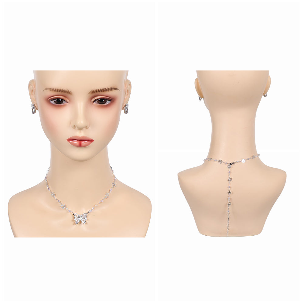 Wicked Glinda Cosplay Requisite Zauberstab Ohrenringe Krone