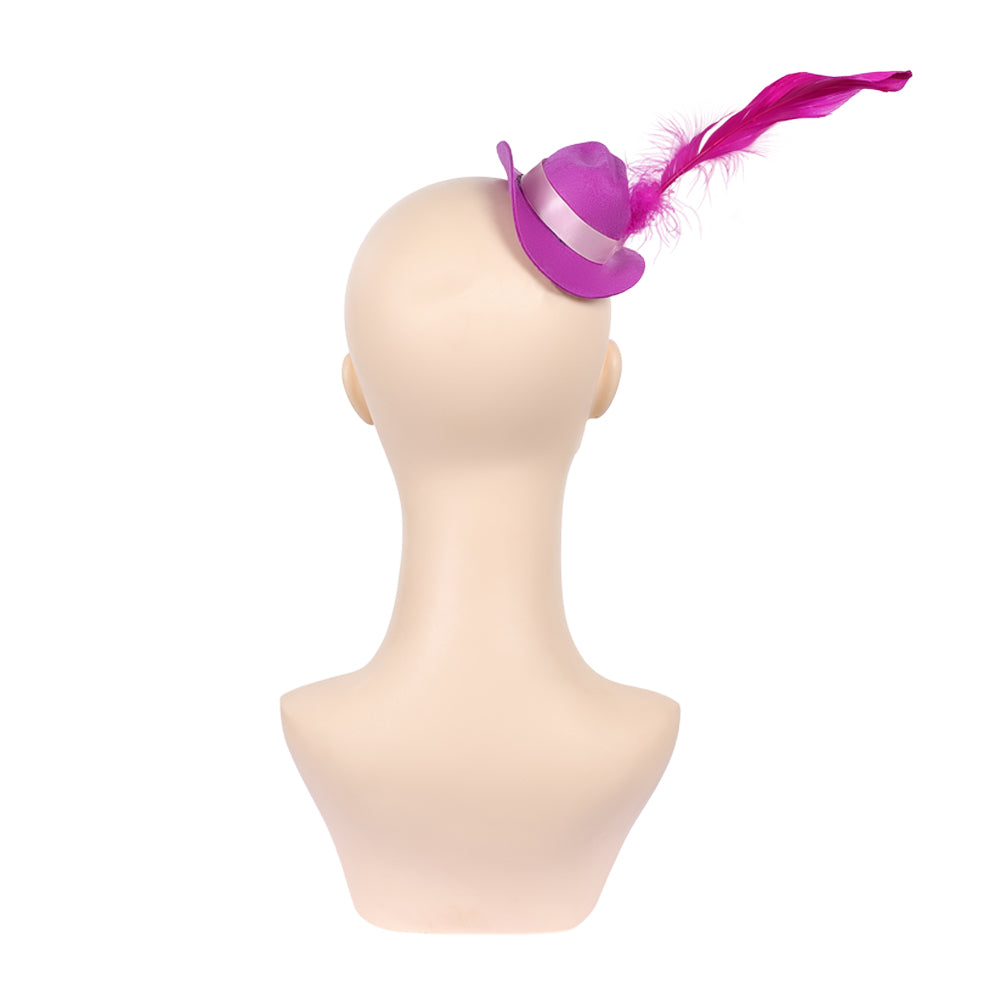 Hazbin Hotel Angel Dust rosa Outfit Anthony Cosplay Kostüm Set