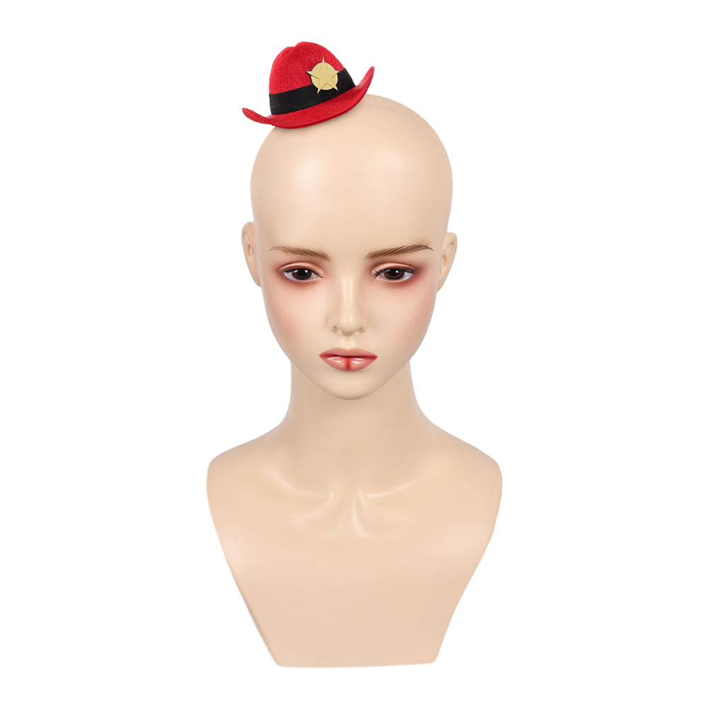 Hazbin Hotel 2025 Angel Dust rot Kostüm Hellaverse Cosplay Outfits