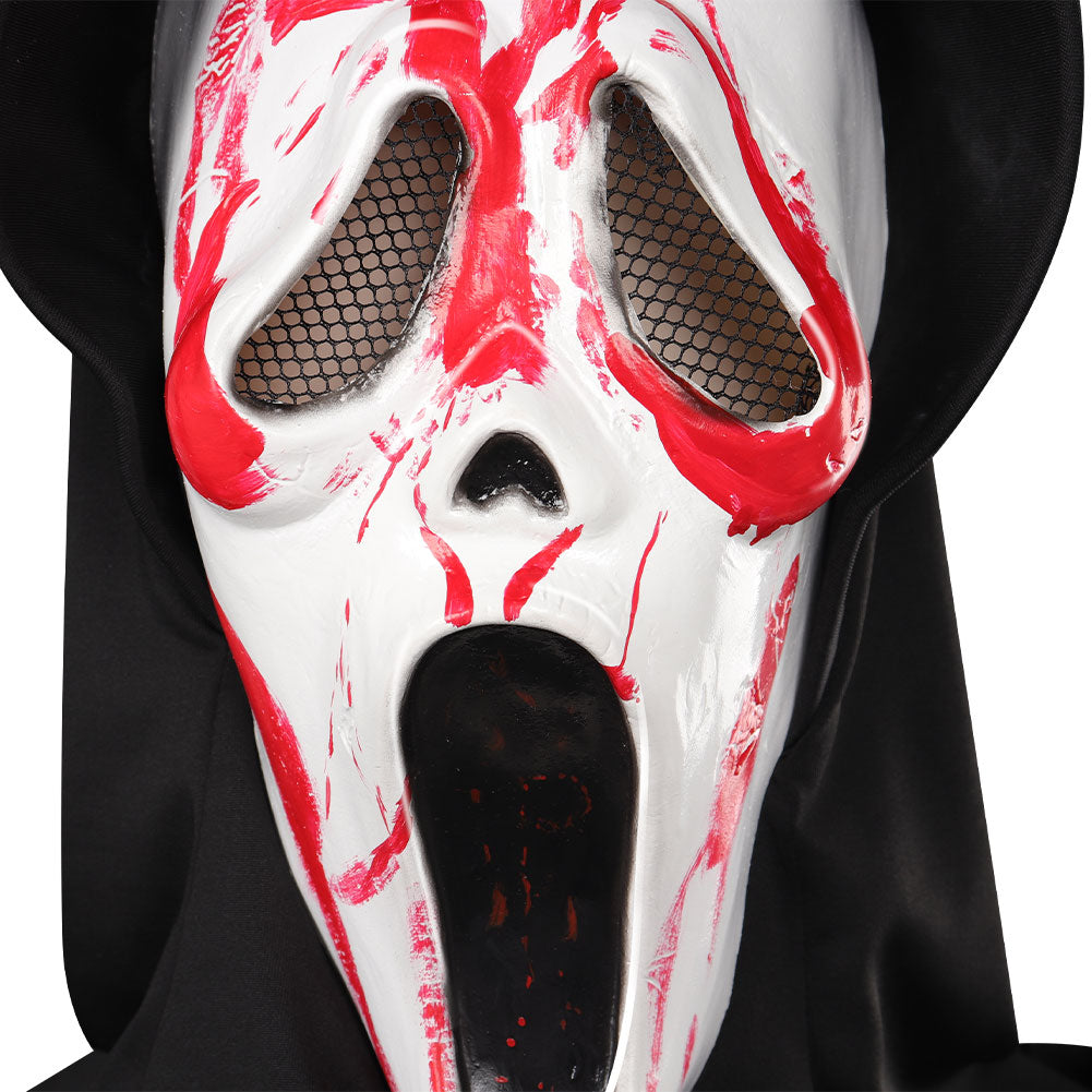 Scream VI Grimace Killer Latex Maske Cosplay Zubehör