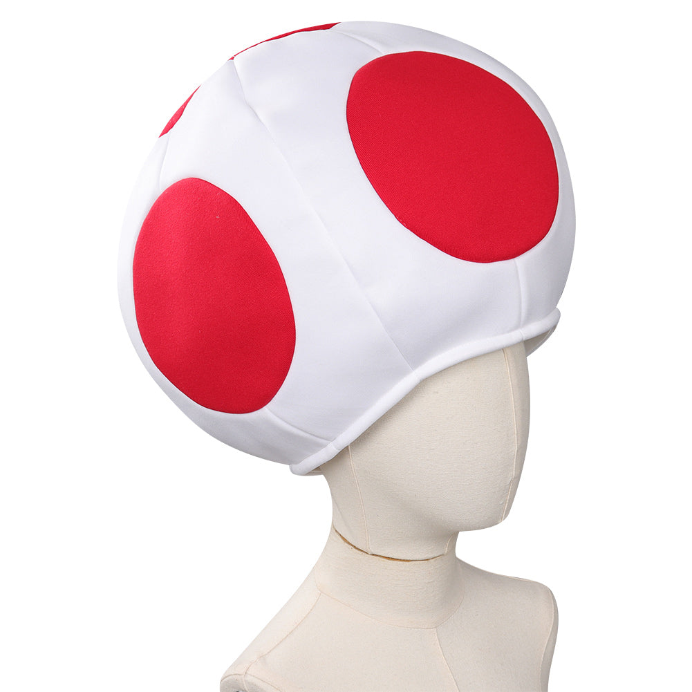 Erwachsene Der Super Mario Bros. Toad KINOPIO rot Hut Cosplay Zubehör