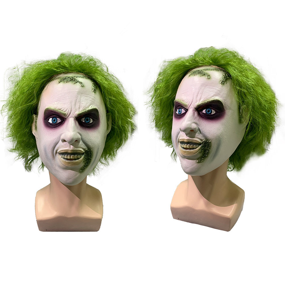 2024 Beetlejuice 2 Maske Cosplay Requisiten Halloween Karneval Maske