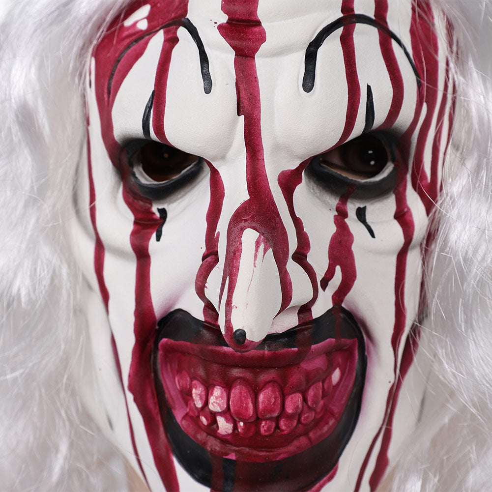 Terrifier 2 Art The Clown Cosplay Maske Party für Karneval Mottoparty