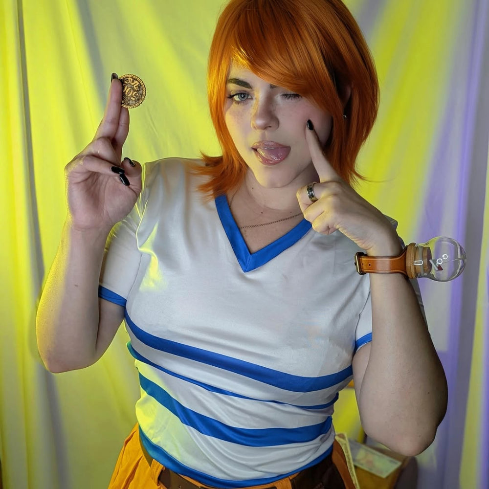 One Piece Nami Cosplay Kostüm Halloween Karneval Outfits