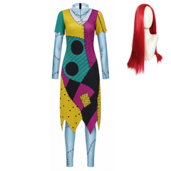 Sally Dienstmädchenkleid Cosplay Jumpsuit Halloween Karneval Outfit