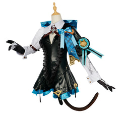 Genshin Impact Lynette Cosplay Kostüm Halloween Karneval Outfits