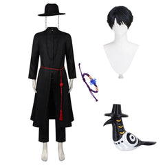 Kpop Demon Hunters Boys Group Saja Boys Cosplay Kostüm Set