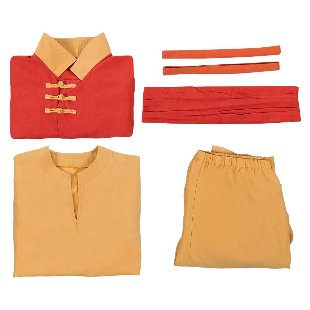 Aang Kostüm Die Legende von Aang: Der Herr der Elemente Aang Cosplay Outfit