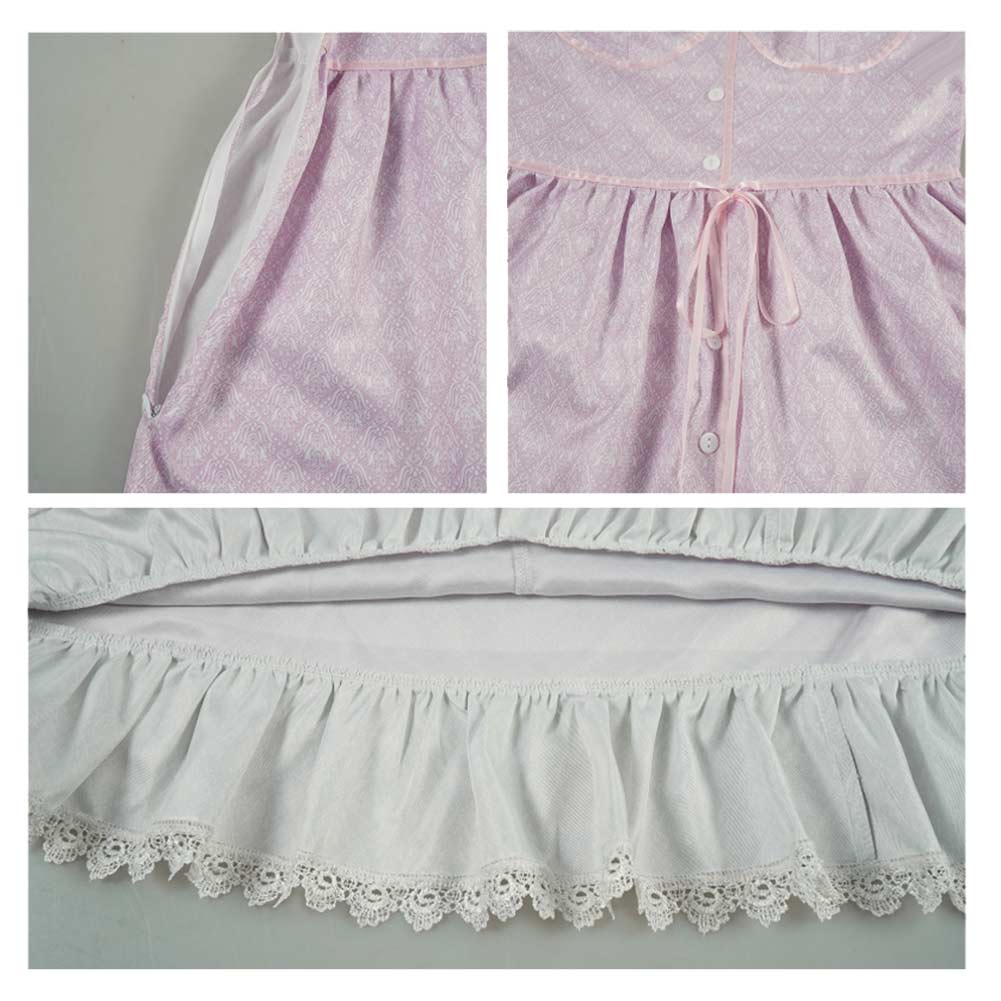 Aerith Gainsborough rot Kostüm Final Fantasy Aerith Cosplay Outfit