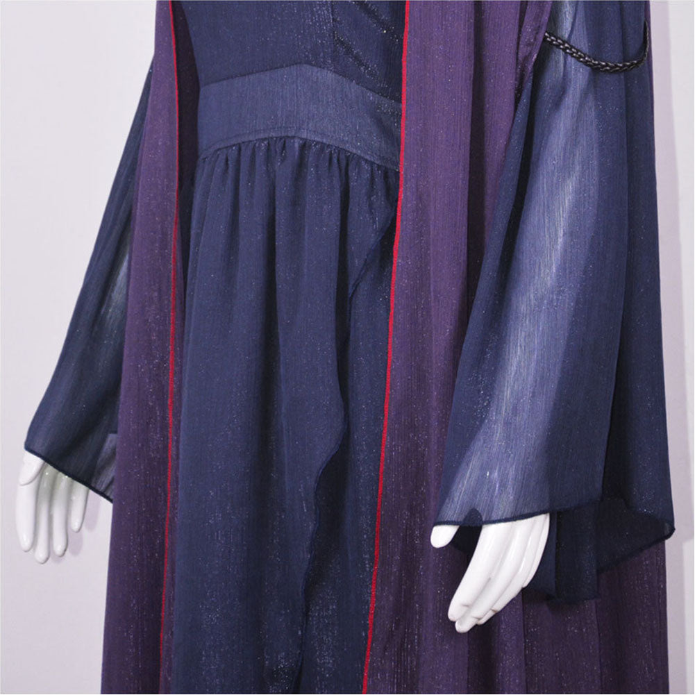 Agatha All Along Agatha Harkness lila Kostüm Set Cosplay Outfits
