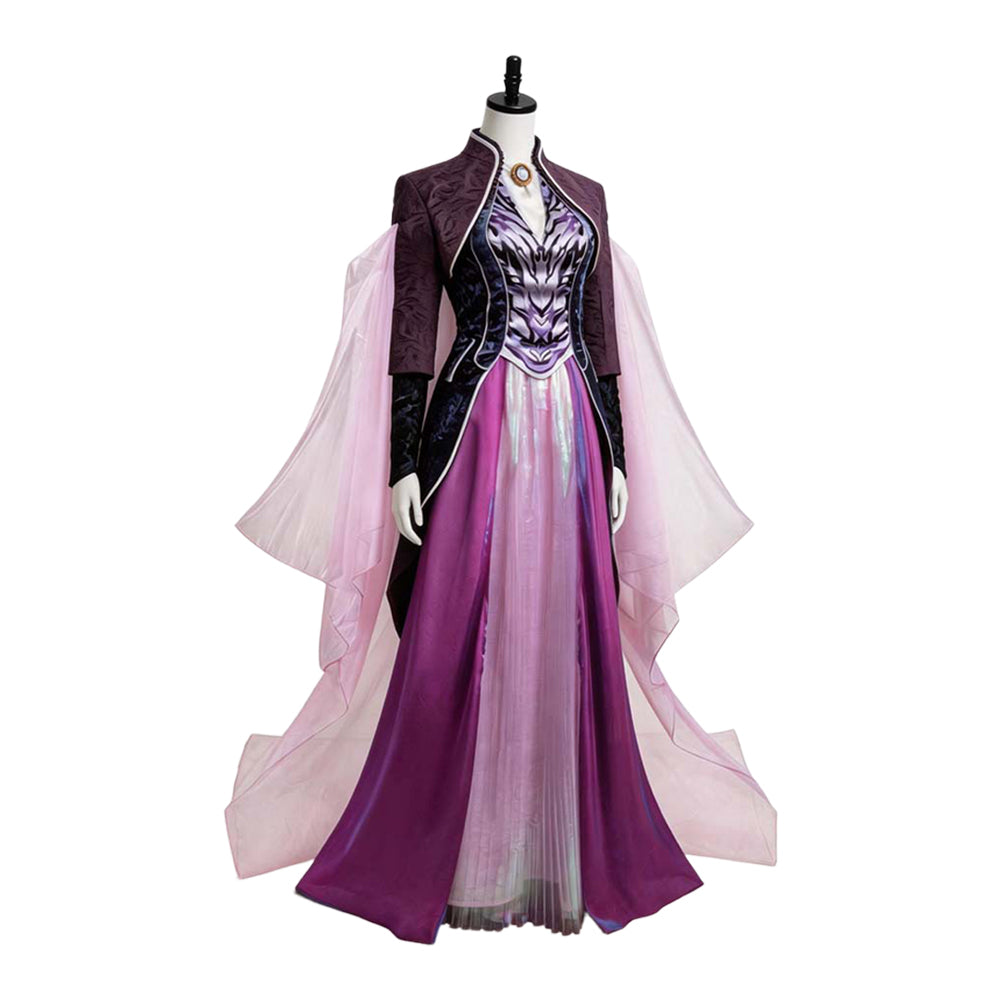 Agatha Harkness lila Kostüm Agatha All Along Cosplay Outfits