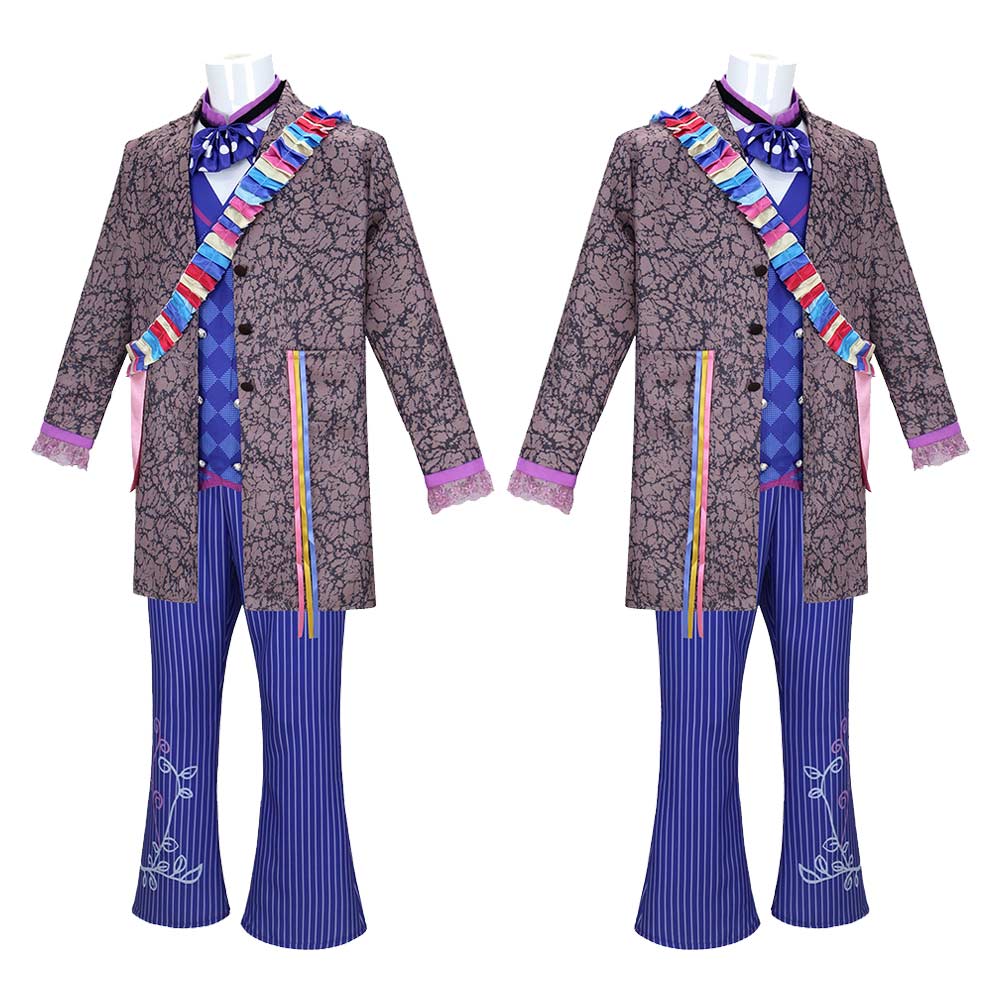 Alice in Wonderland Mad Hatter Kostüm Halloween Karneval Outfits