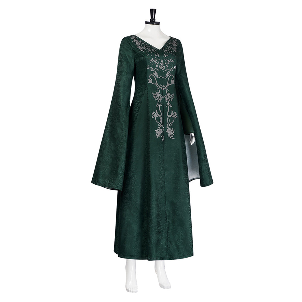 Alicent Hightower House Of The Dragon Alicent grün Outfit Cosplay Kostüm