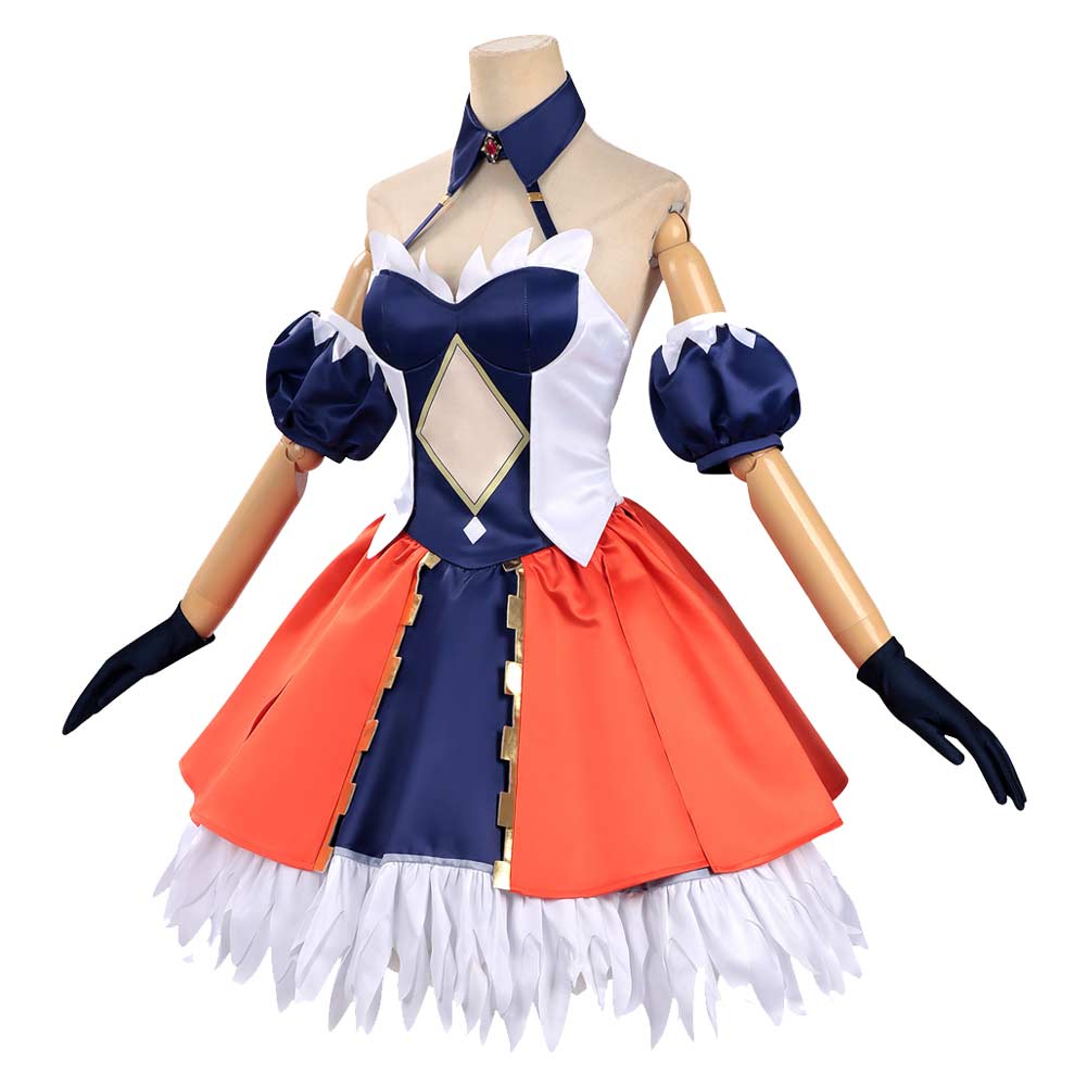 Alvitr Kleid Record of Ragnarok Alvitr Cosplay Kostüm Set