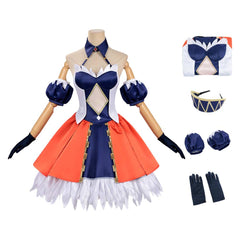 Alvitr Kleid Record of Ragnarok Alvitr Cosplay Kostüm Set