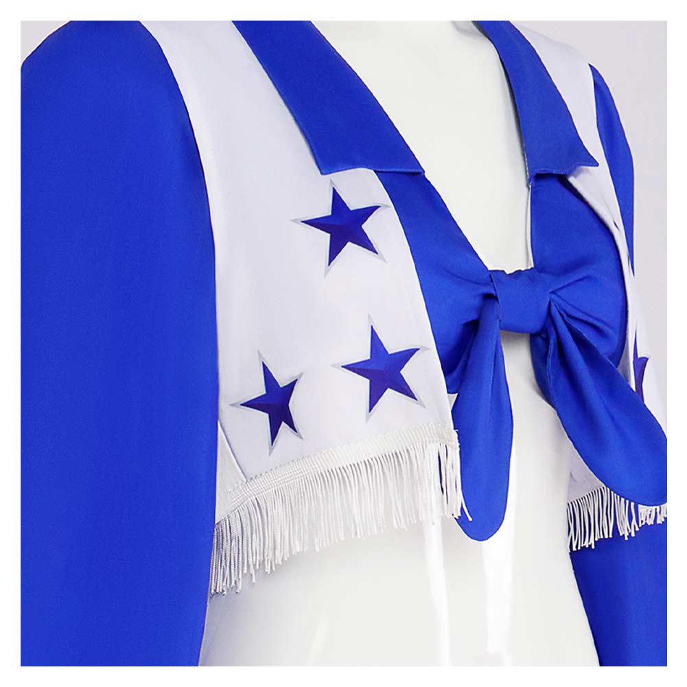 America's Sweethearts: Dallas Cowboys Cheerleaders Damen blau Outfit