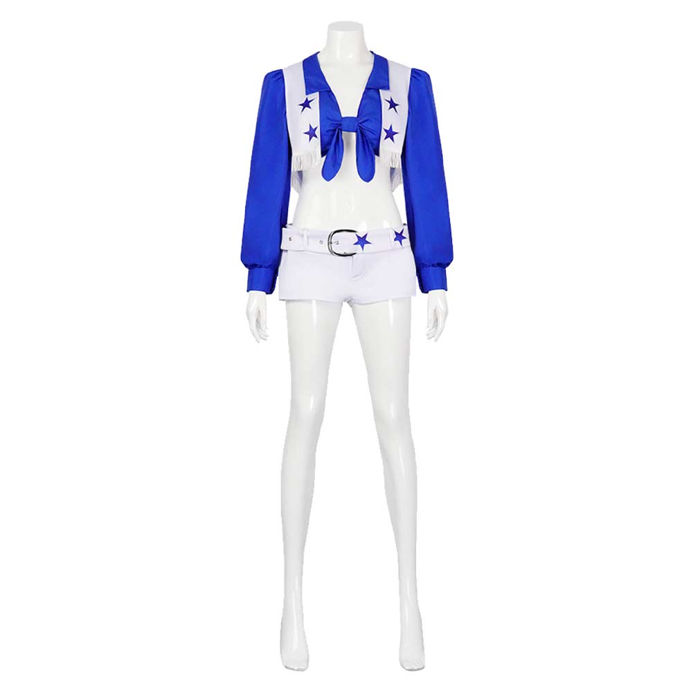 America's Sweethearts: Dallas Cowboys Cheerleaders Damen blau Outfit