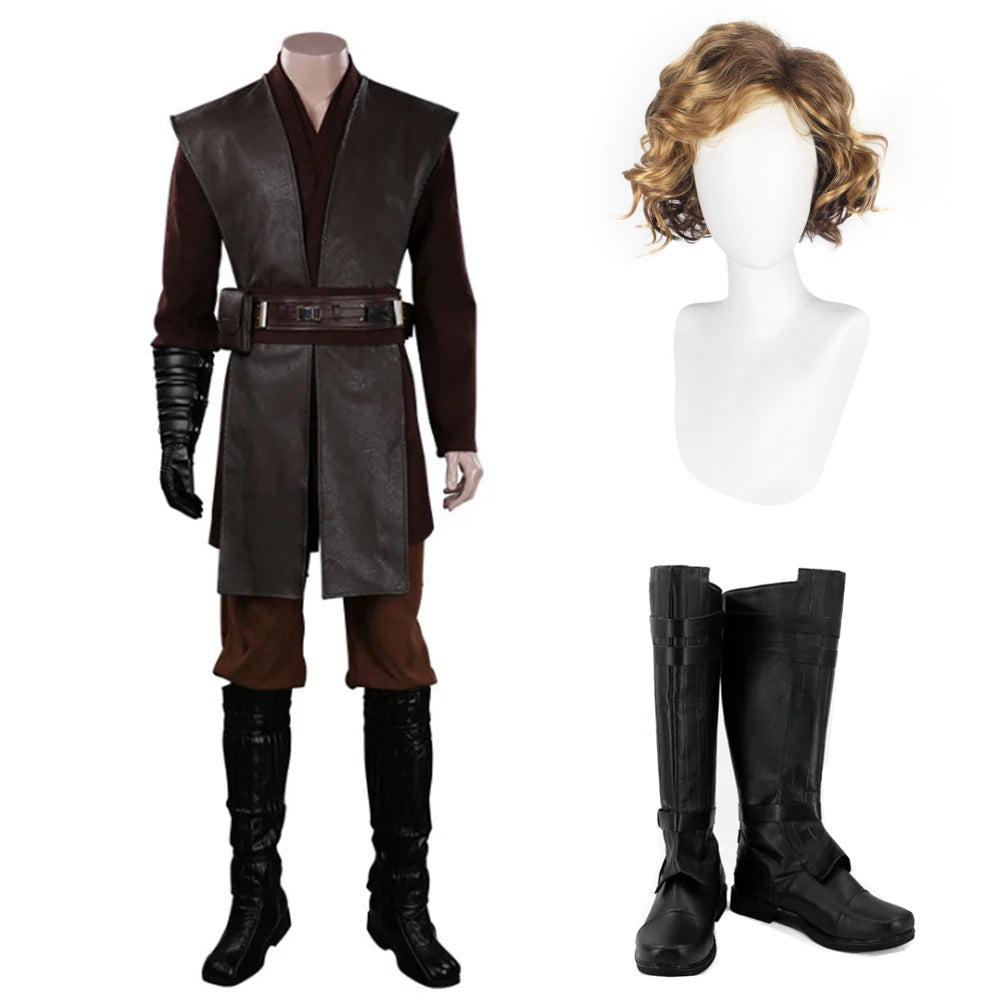 Anakin Skywalker Cosplay Kostüme Outfits Halloween Karneval Outfits